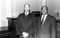 11th U.S. Circuit Court of Appeals judge Joseph Hatchett being honored during a ceremony in Tallahassee, Florida.