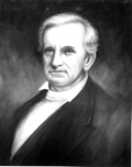 Portrait of Florida Governor Thomas Brown