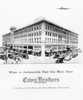 Advertisement for the Cohen's department store.
