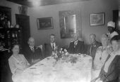 Haines family dinner party at their home in Altamonte Springs.