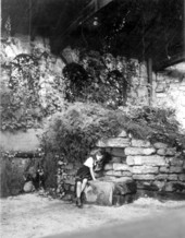 Louise Keen at the Fountain of Youth attraction - Saint Augustine, Florida