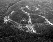 Aerial view of the Stephen Foster State Memorial Center - White Springs, Florida