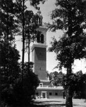 Carillon tower at the Stephen Foster State Memorial Center - White Springs, Florida
