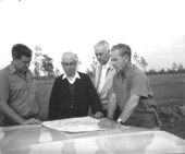 Disney people during property inspection for Disney World - Lake Buena Vista, Florida