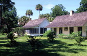 View of Marjorie Kinnan Rawlings residence at the State Park - Cross Creek, Florida.