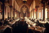Interior view of the dining room at the Boca Raton Hotel & Club located at 501 E. Camino Real in Boca Raton, Florida.