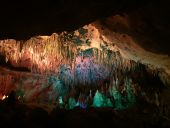 Cave formations at Florida Caverns State Park in Marianna.