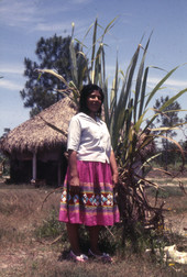 Susie Billie at Indian village in Naples.