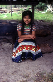 Outdoor portrait of "little Virginia" Billie.