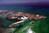 Aerial image of Key West, Florida..