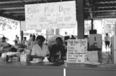 Belulah Baptist Church food booth- White Springs, Florida