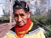 Seminole Indian Susie Jim Billie- Big Cypress Seminole Indian Reservation, Florida