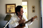 Jesus Rodriguez playing the cuatro- Naples, Florida