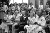 Florida Folk Heritage Award recipients sitting in the audience at the award ceremony - Tallahassee, Florida.