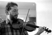 James Kelly playing the Irish fiddle - Miami, Florida.
