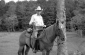 Cow whip maker George "Junior" Mills - Okeechobee, Florida.