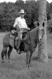 Cow whip maker George "Junior" Mills - Okeechobee, Florida.