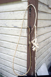 Cow whip made by George "Junior" Mills - Okeechobee, Florida.