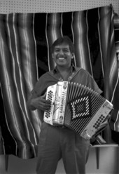 Tomas Granado, Norteno accordion player - Homestead, Florida