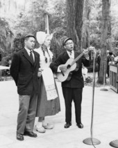 University of Florida Dutch international students performing at the 1957 Florida Folk Festival - White Springs, Florida