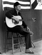 Will McLean of Tallahassee at the Florida Folk Festival - White Springs, Florida.