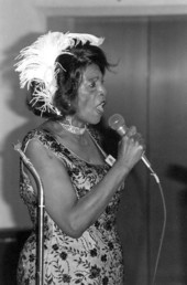 Marie Buggs performing at the 1985 Folk Heritage Awards - Tallahassee, Florida.