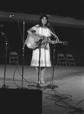 Eugenia Fitchin performing at the 1986 Florida Folk Festival - White Springs, Florida