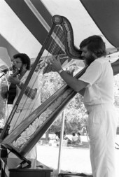 El Grupo Canaveral of Miami performing at the 1986 Florida Folk Festival - White Springs, Florida