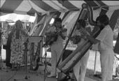 El Grupo Canaveral of Miami performing at the 1986 Florida Folk Festival - White Springs, Florida