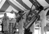 El Grupo Canaveral of Miami performing at the 1986 Florida Folk Festival - White Springs, Florida