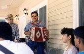 Norteno accordion player Tomas Granado performing - White Springs, Florida.