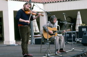 James Kelly, left, and Mick Moloney performing at the Traditions Festival - Miami, Florida.
