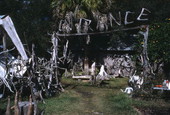 Entrance to the Cypress Knee Museum - Palmdale, Florida.