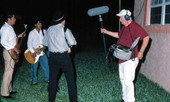 La Fuerza del Norte performs for a radio program - Homestead, Florida