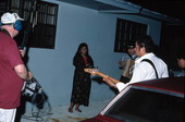 La Fuerza del Norte performs for a young woman - Homestead, Florida