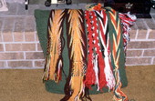 Examples of creek sash weaving .