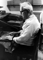 Cigar maker Domingo Rojas in St. Augustine, Florida.