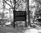 Interpretive sign at Suwannee River State Park - Madison County, Florida