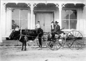 In front of Beeson's Drug Store - Wauchula, Florida