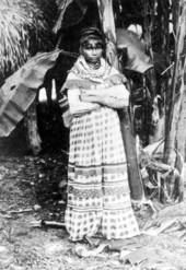 Seminole Indian girl - Immokalee Region, Florida