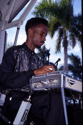 Member of Sarasota Sacred Steel band - Fort Myers, Florida.