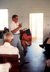 Sacred Harp singing at the Bethlehem Primitive Baptist Church - Old Chicora, Florida