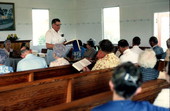 Sacred Harp singing by the congregation of Bethlehem Primitive Baptist Church - Old Chicora, Florida