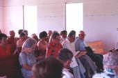 Sacred Harp singing by congregation at the Bethlehem Primitive Baptist Church - Old Chicora, Florida