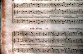 "Bellevue" and "The Weary Souls" from revised "Sacred Harp" by W.M. Cooper - Old Chicora, Florida