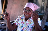 Basket maker Lucreaty Clark
