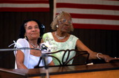 Ida Goodson and Mary McClain singing - White Springs, Florida