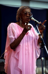 Mary McClain singing gospel - White Springs, Florida