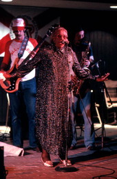 Mary McClain and the King Snake Blues Band performing - White Springs, Florida
