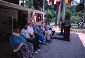 1985 Florida Folk Heritage Awards winners on the main stage- White Springs, Florida